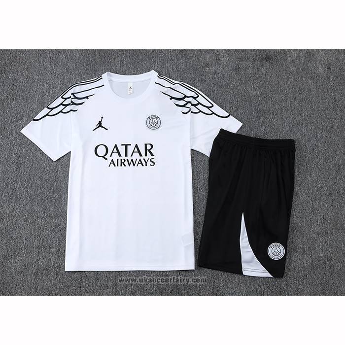 Tracksuit Paris Saint-Germain Jordan Short Sleeve 2025-2026 White - Shorts